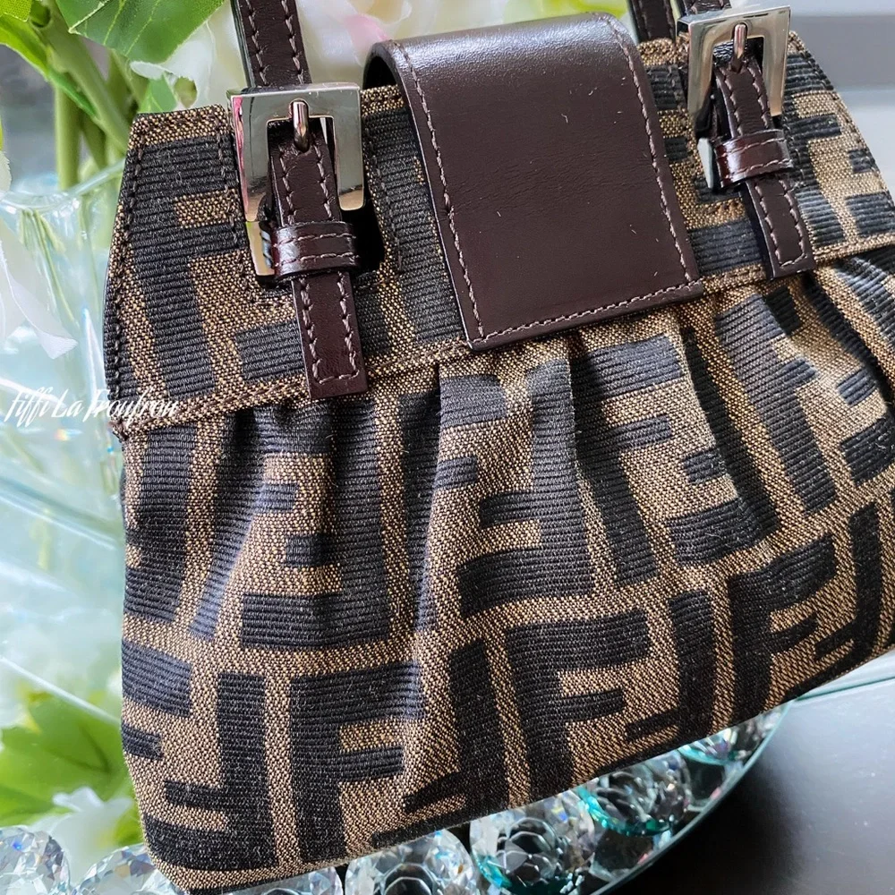 Authentic Fendi Zucca mini tote - Picture 7 of 16